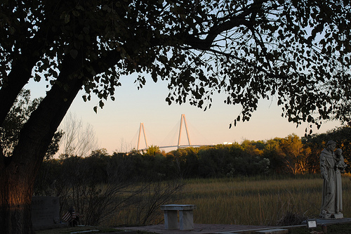 Cooper River Bridge viewed from St, Lawrence