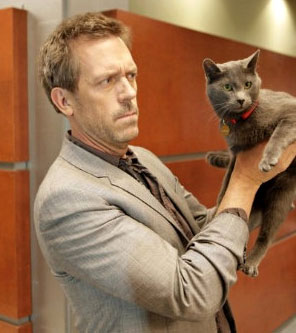 House MD with Death Cat
