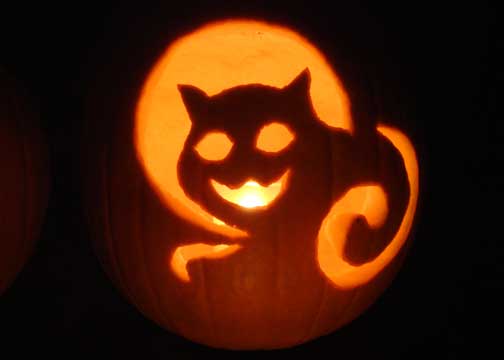 Death Cat Pumpkin